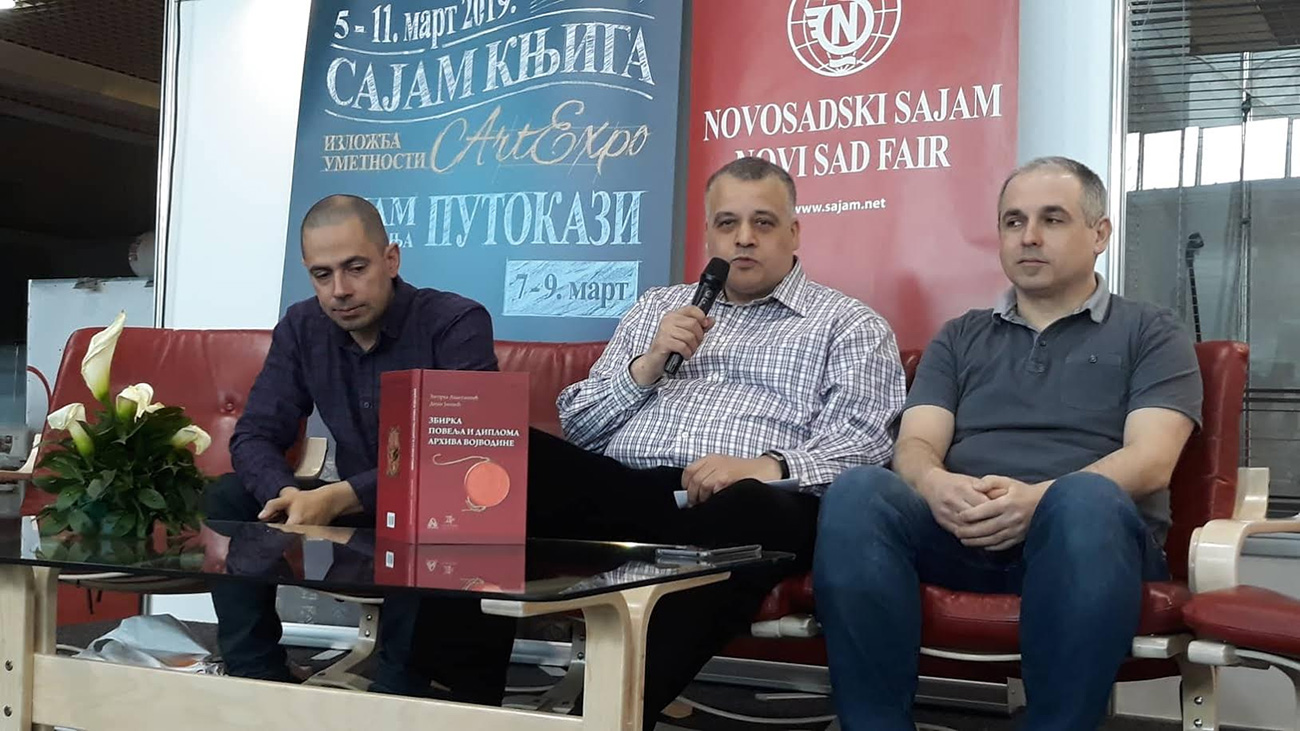 The Publishing Activities of the Archives of Vojvodina Presented at the International Book Fair in Novi Sad