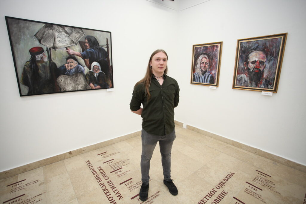 Отворена изложба „Страшни чин” аутора Марка Гаћеше